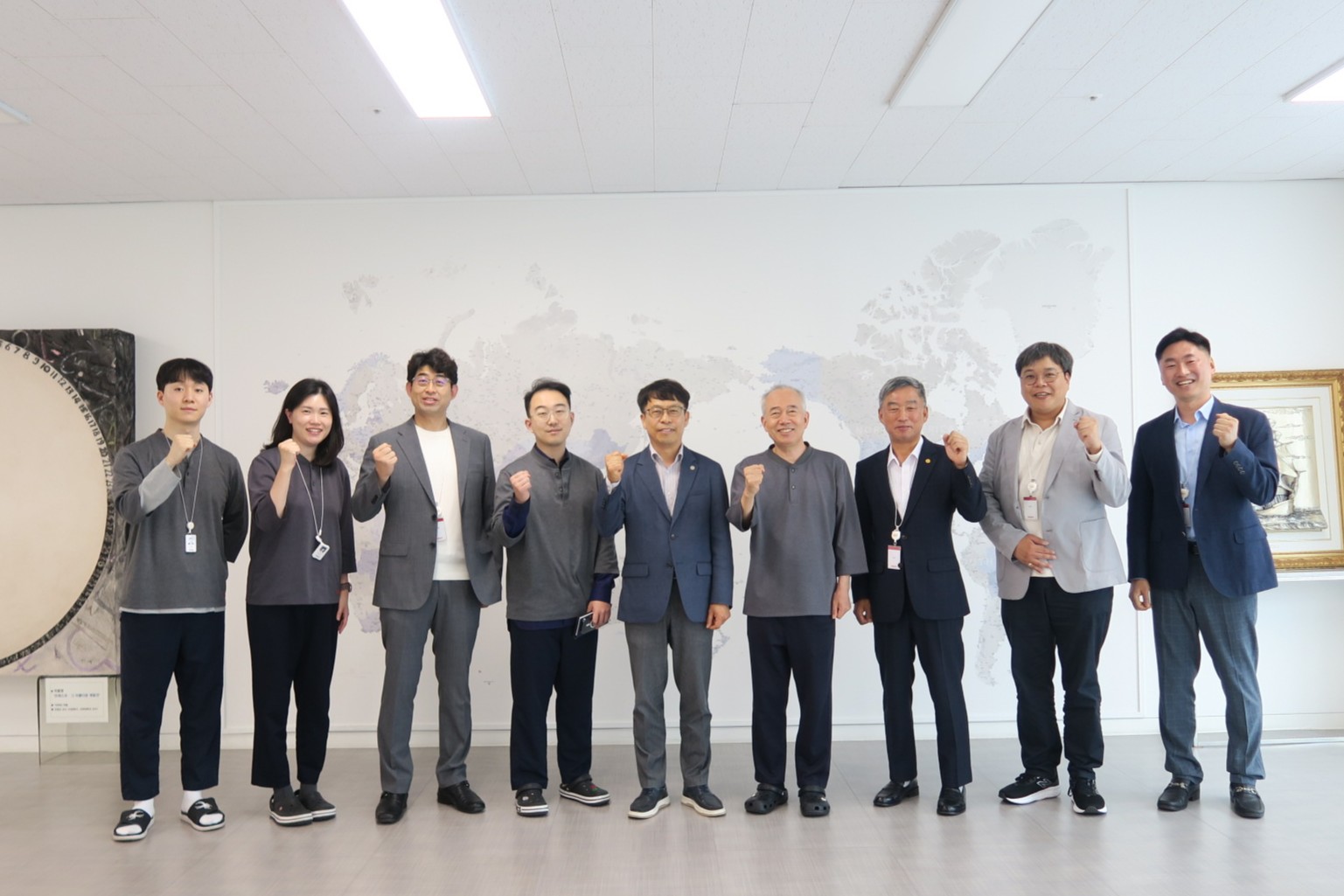 한국공학대 황수성 총장, ㈜주성엔지니어링 기업 현장 방문 대표이미지